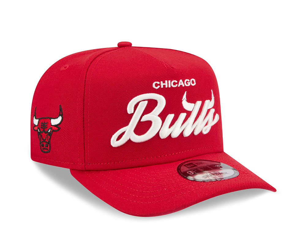 New Era Chicago Bulls Local Play 9Fifty A Frame Snapback Cap