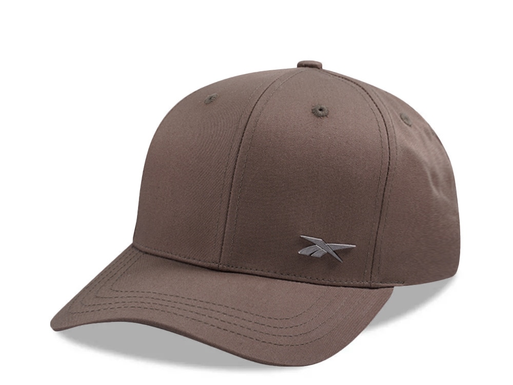 Reebok Mini Logo Gray Strapback Cap