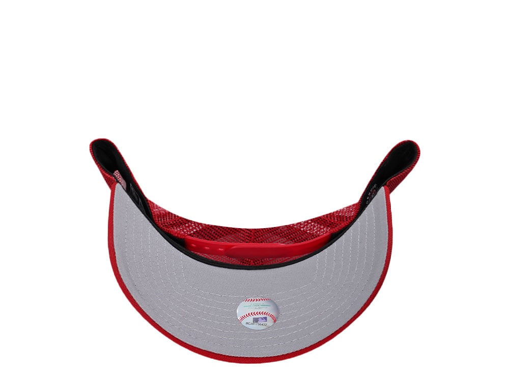 New Era Chicago White Sox Red Trucker Edition 9Forty A Frame Snapback Cap