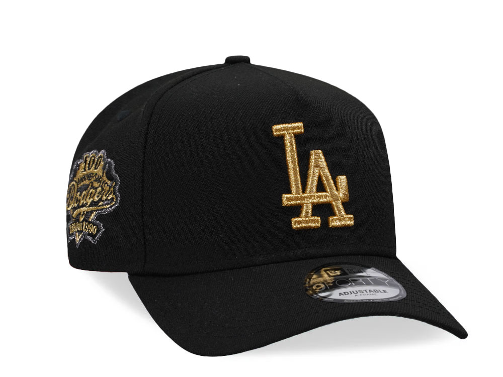 New Era Los Angeles Dodgers 100 Anniversary Black Gold 9Forty A