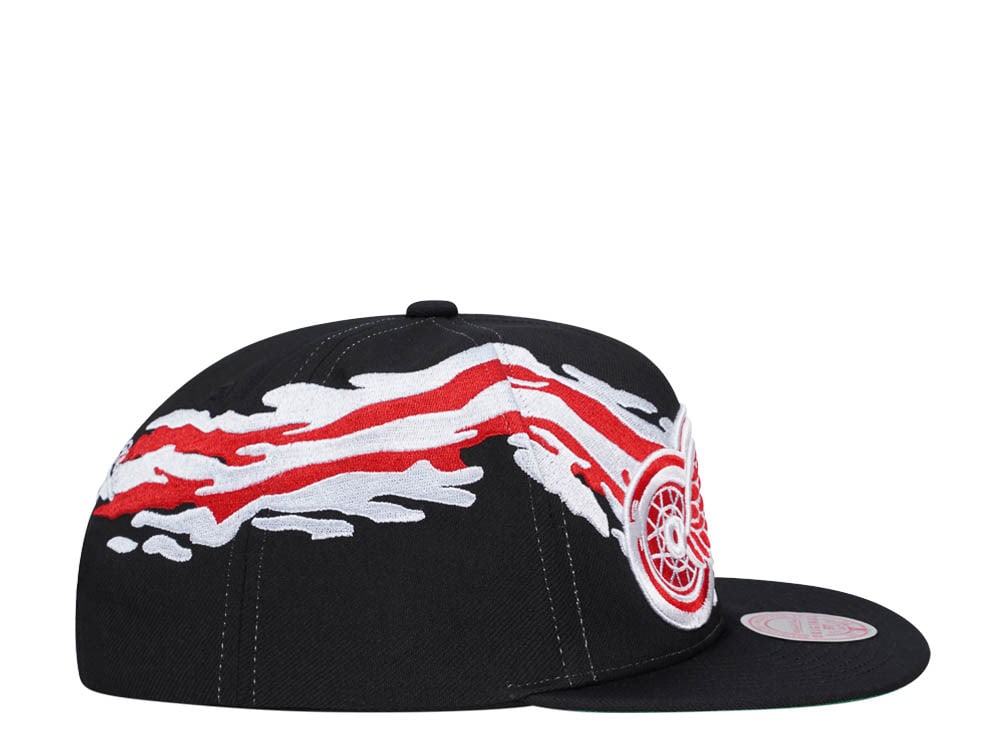 Mitchell & Ness Detroit Red Wings Vintage Paintbrush Snapback Cap