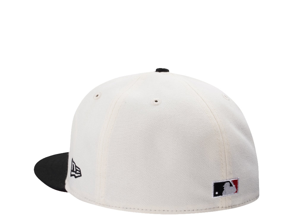 New Era New York Yankees World Series 2000 Script Chrome Two Tone Edition 59Fifty Fitted Cap