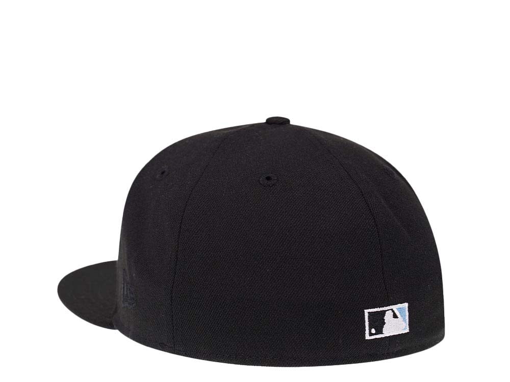 New Era Colorado Rockies 25th Anniversary Glacier Blue Silver Edition 59Fifty Fitted Cap