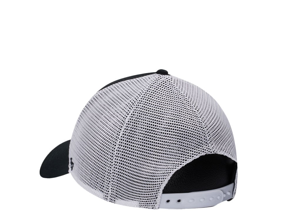 47Brand Los Angeles Dodgers Black MVP Trucker Kids Snapback Cap