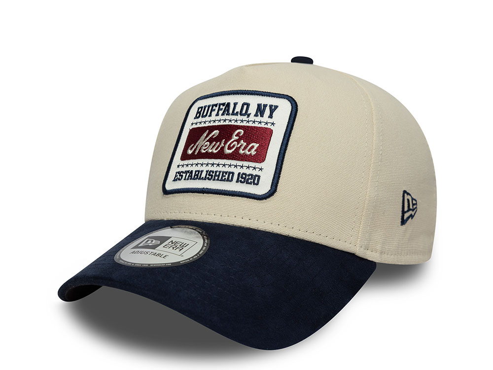 New Era Patch Suede Visor Edition 9Forty A Frame Strapback Cap