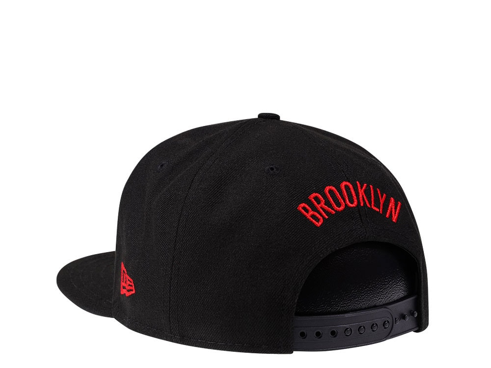 New Era Brooklyn Nets Red Infusion Edition 9Fifty Snapback Cap