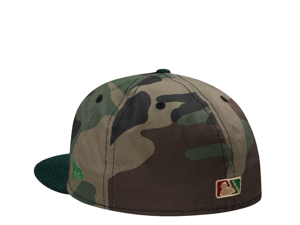 New Era Worcester Red Sox Inaugural Season 2021 Camo Two Tone Edition 59Fifty Fitted Cap