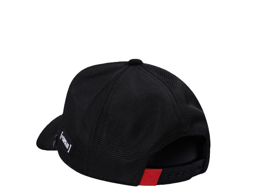 Capslab House Of The Dragon Emblem Black Trucker Snapback Cap
