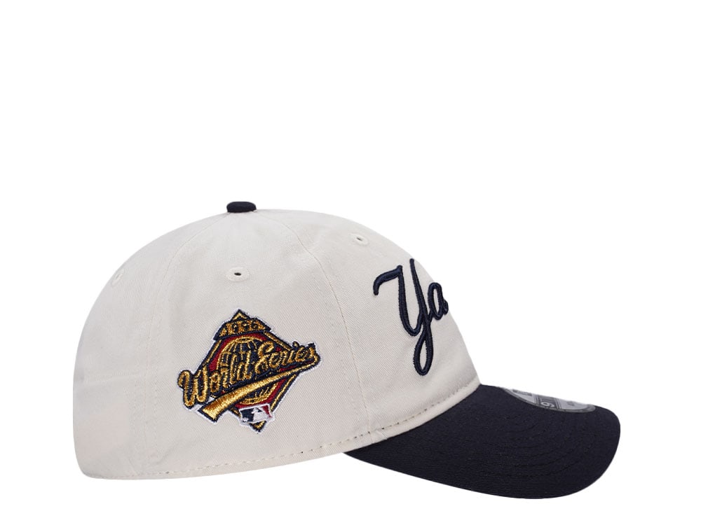 New Era New York Yankees World Series 1996 Chrome Two Tone Edition 9Twenty Strapback Cap