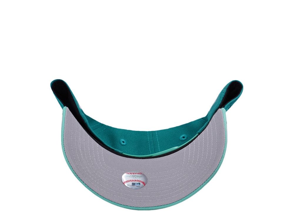 New Era Toronto Blue Jays 40th Anniversary Mint Two Tone Edition 9Forty A Frame Snapback Cap