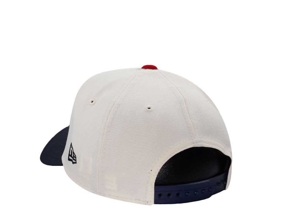 New Era Atlanta Braves World Series 1995 Chrome Two Tone Edition 9Forty A Frame Snapback Cap