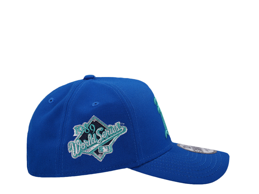 New Era Oakland Athletics World Series 1989 Cool Breeze Prime Edition 9Forty A Frame Snapback Cap