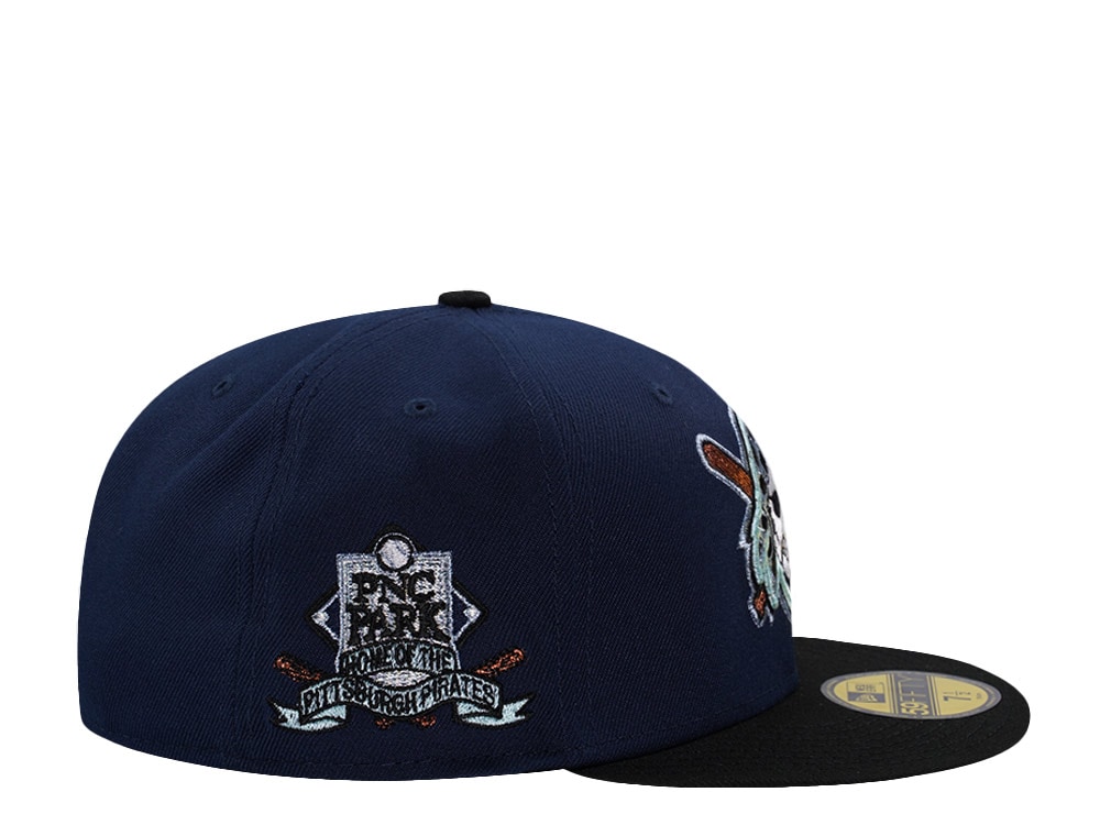New Era Pittsburgh Pirates PNC Park Ocean Blue Two Tone Edition 59Fifty Fitted Cap