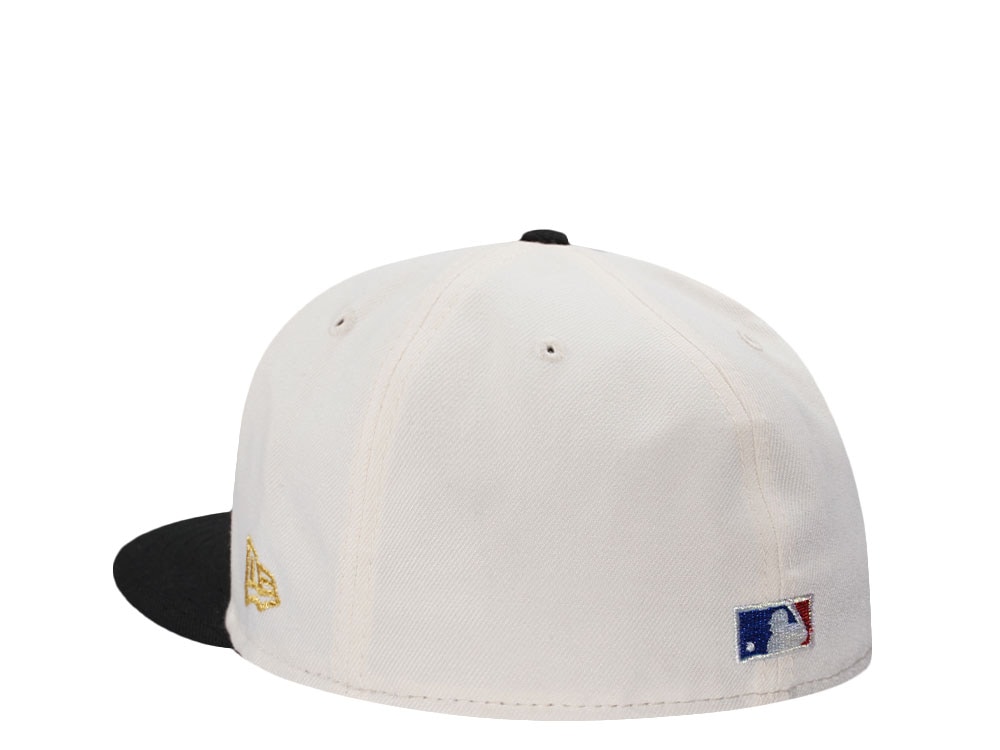 New Era Los Angeles Dodgers 40th Anniversary Script Chrome Two Tone Edition 59Fifty Fitted Cap