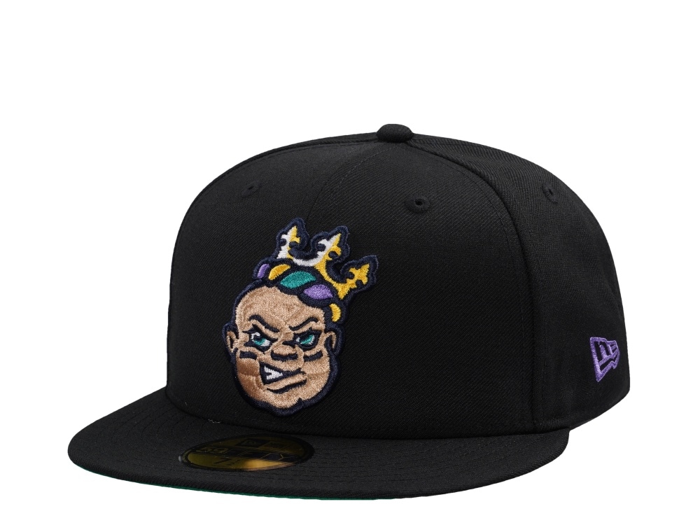 New Era New Orleans Baby Cakes Wool Black Throwback Edition 59Fifty Fitted Cap