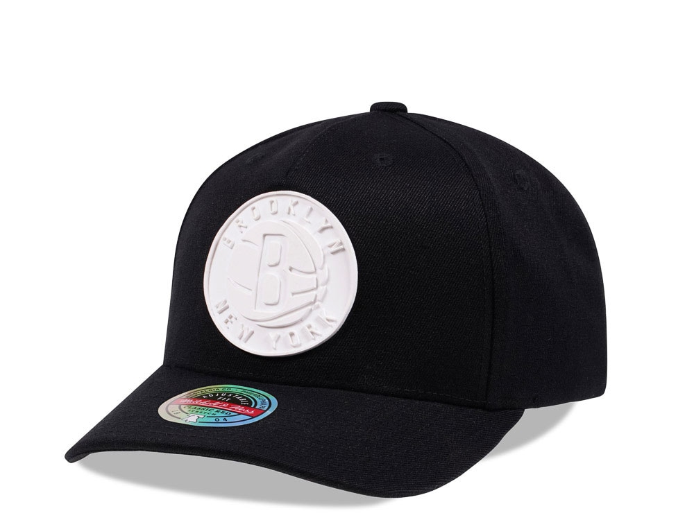 Mitchell & Ness Brooklyn Nets Casper Red Line Flex Snapback Cap