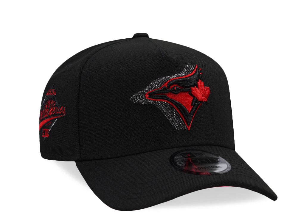 New Era Toronto Blue Jays World Series 1993 Black Prime Edition 9Forty A Frame Snapback Cap