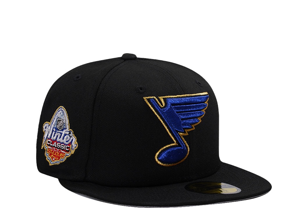 New Era St. Louis Blues Winter Classic 2017 Black Prime Edition 59Fifty Fitted Cap