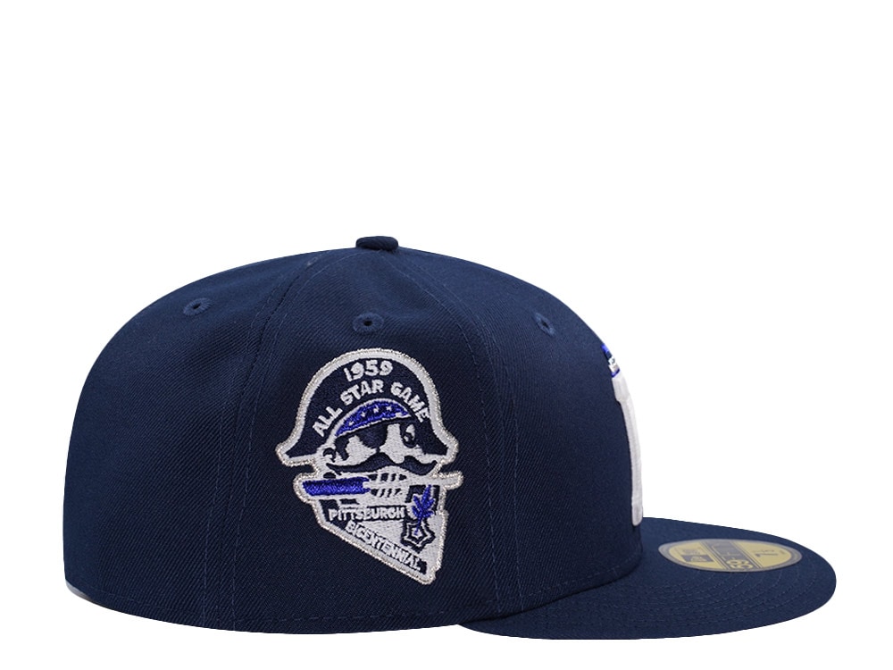 New Era Pittsburgh Pirates All Star Game 1959 Ocean Blue Horror Edition 59Fifty Fitted Cap