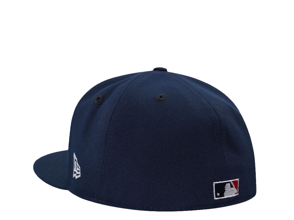 New Era Washington Senators Ocean Side Metallic Script Edition 59Fifty Fitted Cap