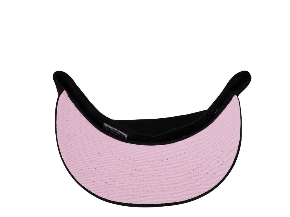 New Era Los Angeles Dodgers Black and Pink Edition 59Fifty Fitted Cap