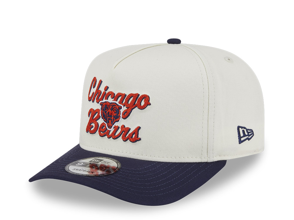 New Era Chicago Bears Chainstitch 9Fifty A Frame Snapback Cap