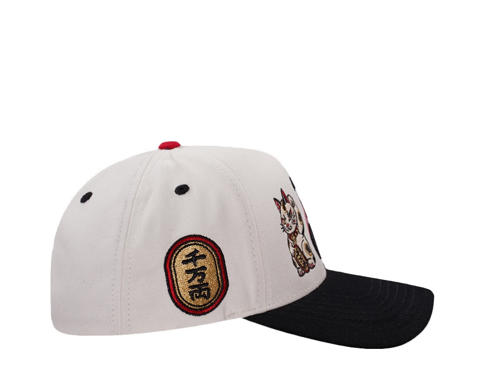 Parallel Union Japan Lucky Cat Chrome Two Tone Edition Snapback Cap