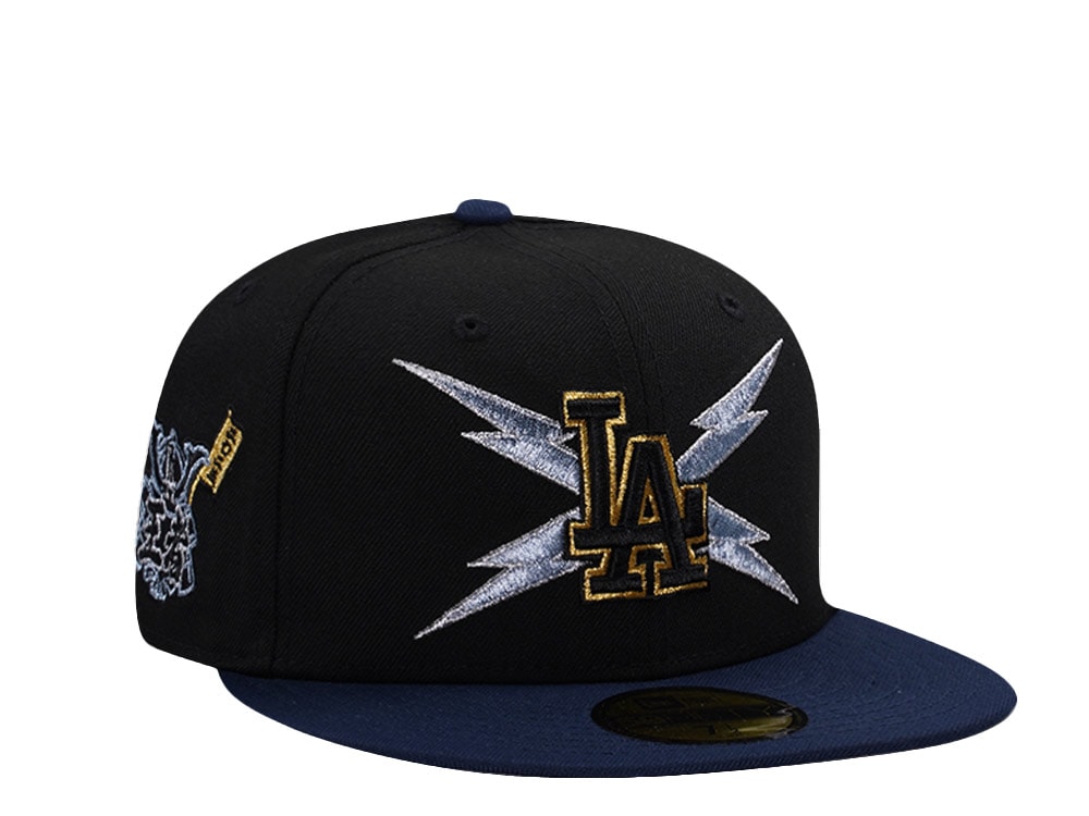 New Era Los Angeles Dodgers Black Two Tone Edition 59Fifty Fitted Cap