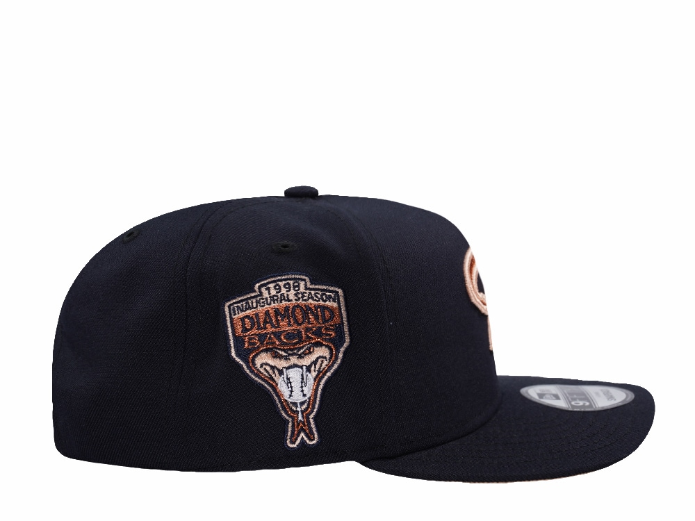 New Era Arizona Diamondbacks Inaugural Season 1998 Navy Prime Edition 9Fifty A Frame Snapback Cap