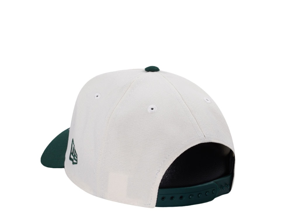 New Era Los Angeles Dodgers 40th Anniversary Chrome Green Two Tone Edition 9Forty A Frame Snapback Cap