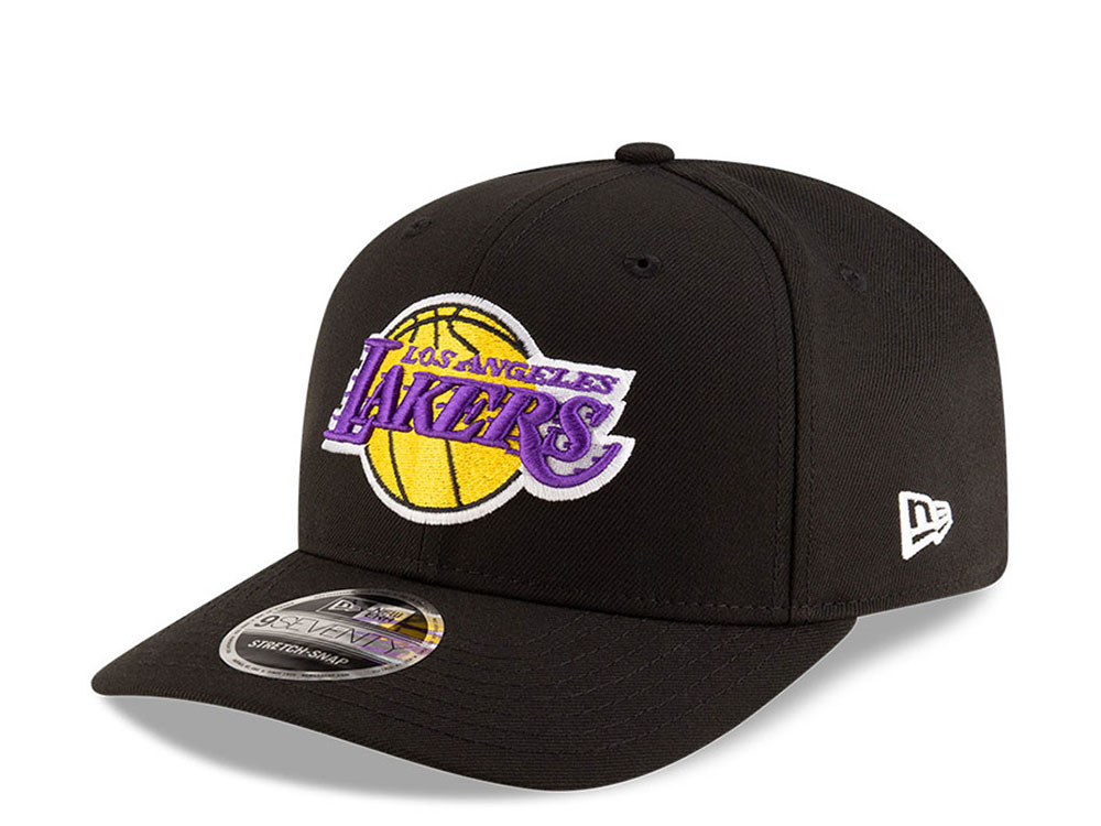 New Era Los Angeles Lakers NBA Team Black Edition 9Seventy Snapback Cap
