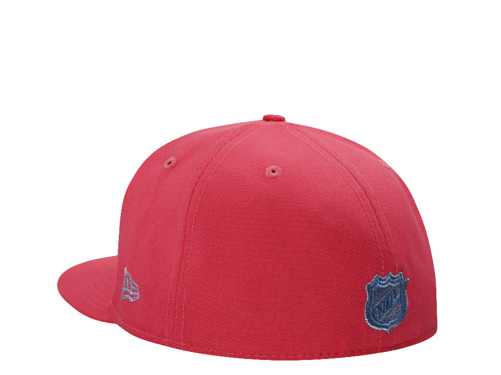 New Era Seattle Kraken Winter Classic Coral Prime Edition 59Fifty Fitted Cap
