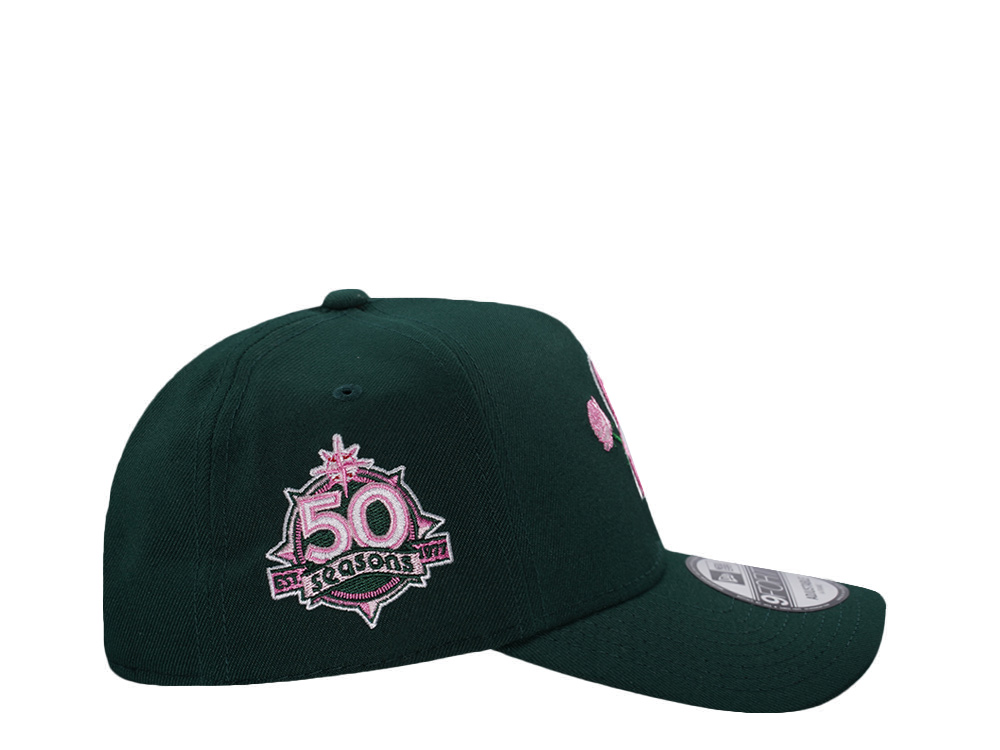 New Era Seattle Mariners 50th Anniversary Dark Green Prime Edition 9Forty A Frame Snapback Cap