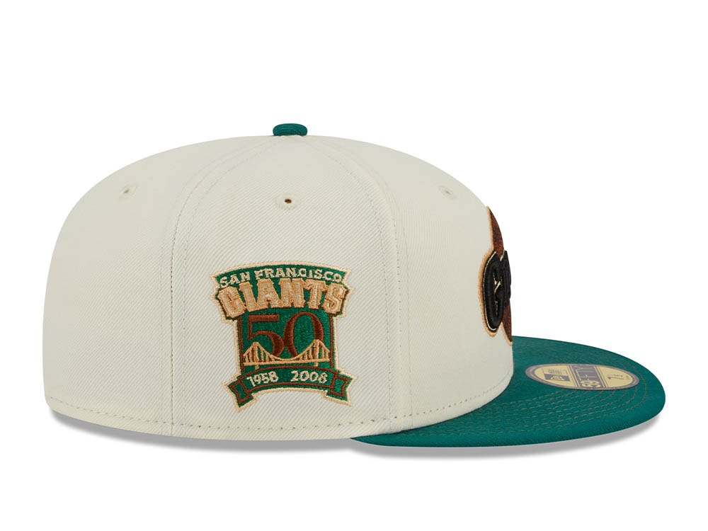 New Era San Francisco Giants 50th Anniversary Camp Two Tone Edition 59Fifty Fitted Cap