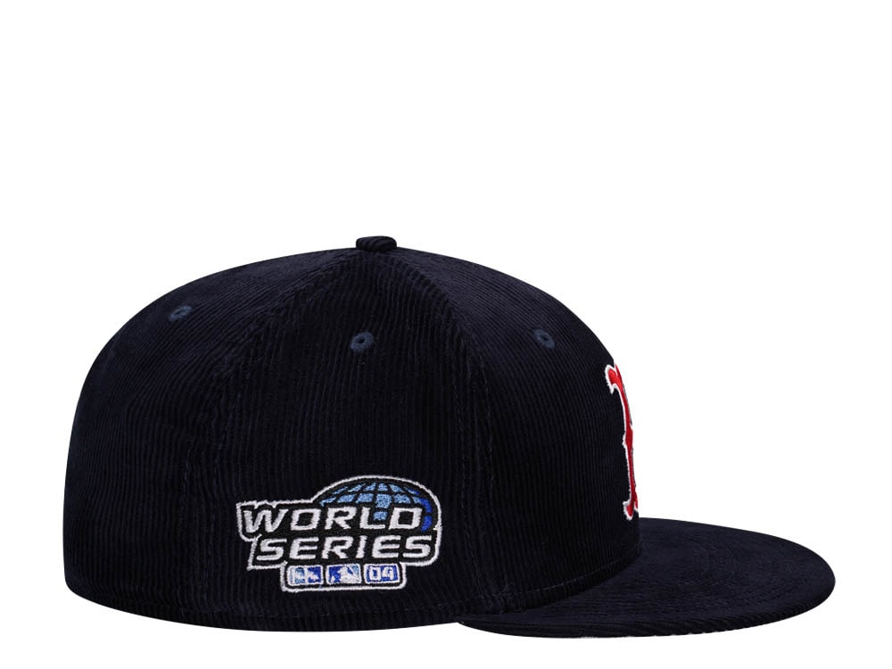 New Era Boston Red Sox World Series 2004 Throwback Cord Edition 59Fifty Fitted Cap