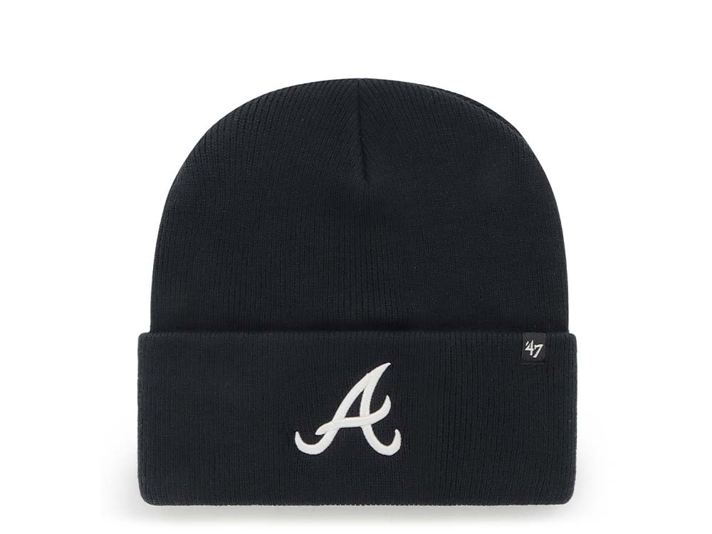 47Brand Atlanta Braves Navy Haymaker Cuff Knit
