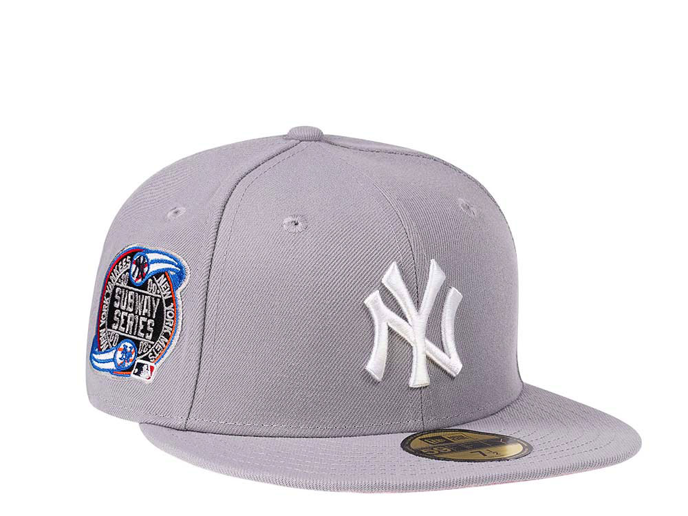 Mitchell & Ness New York Mets Triple Play Liberty Snapback Hat - Gray, Adjustable, Officially Licensed