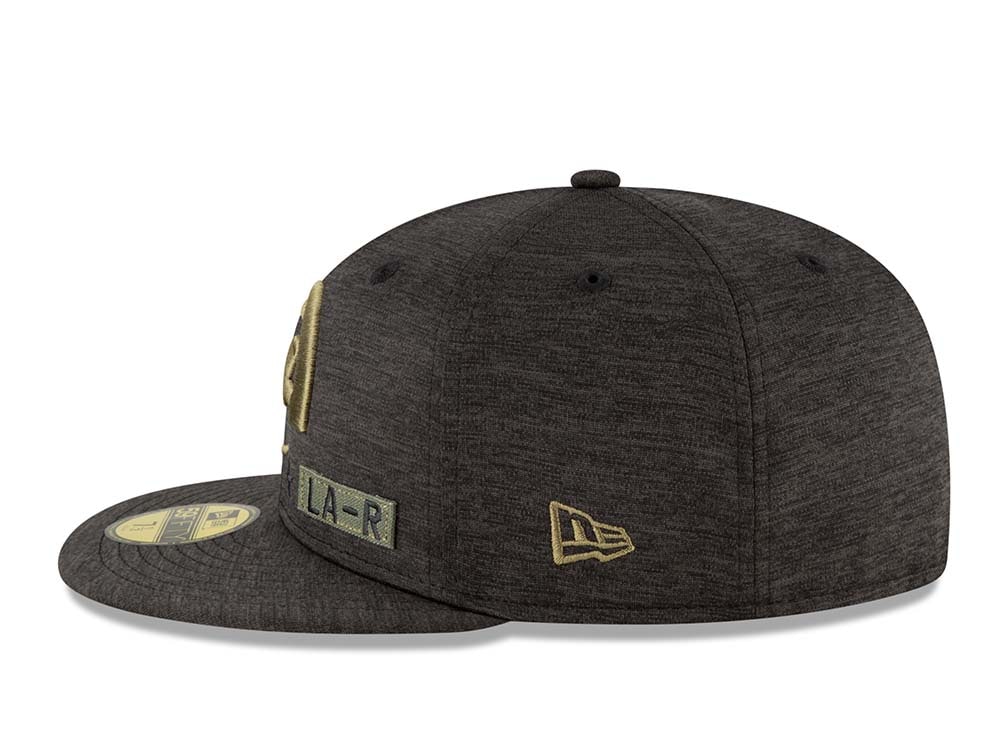 New Era Los Angeles Rams Salute to Service 2020 Fitted 59Fifty Cap