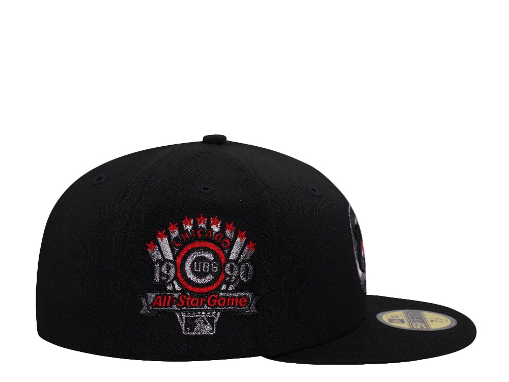 New Era Chicago Cubs All Star Game 1990 Black Prime Edition 59Fifty Fitted Cap