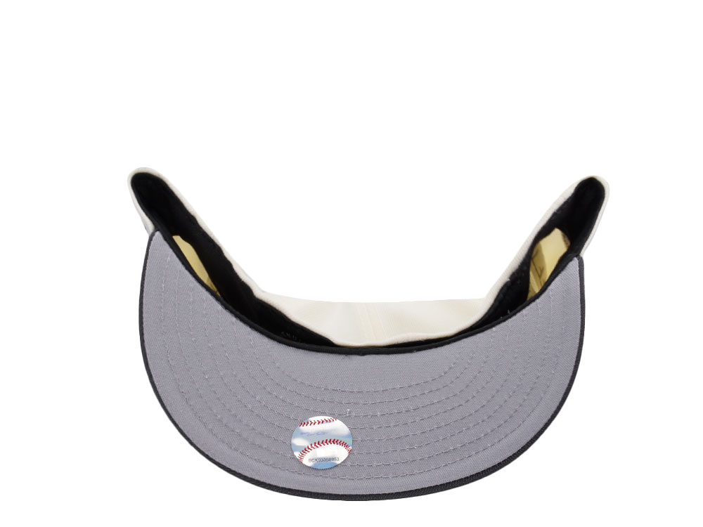 New Era Chicago Cubs Metallic Chrome Two Tone Edition 59Fifty Fitted Cap