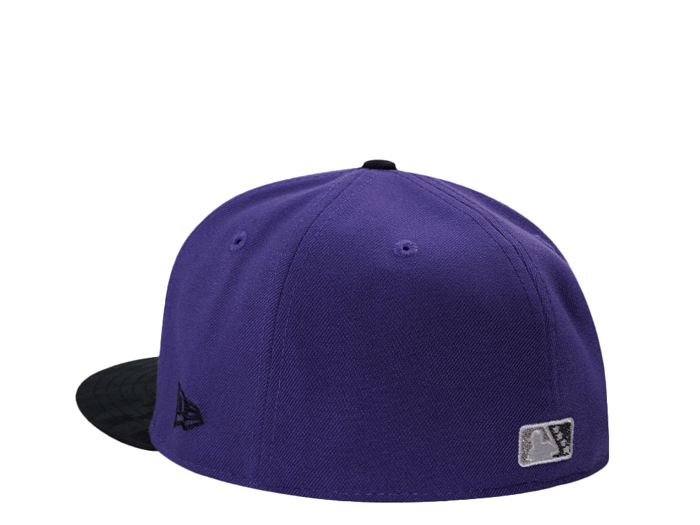 New Era Las Vegas 51s Midnight Camo Visor Purple Two Tone Edition 59Fifty Fitted Cap