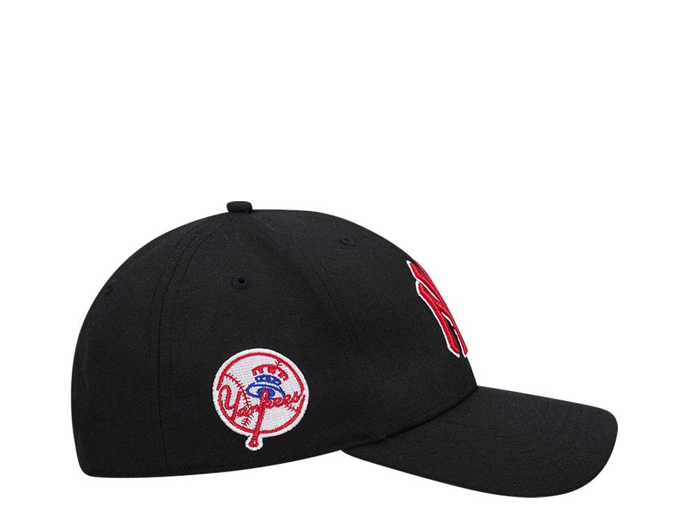 47Brand New York Yankees Black Sure Shot MVP Snapback Cap
