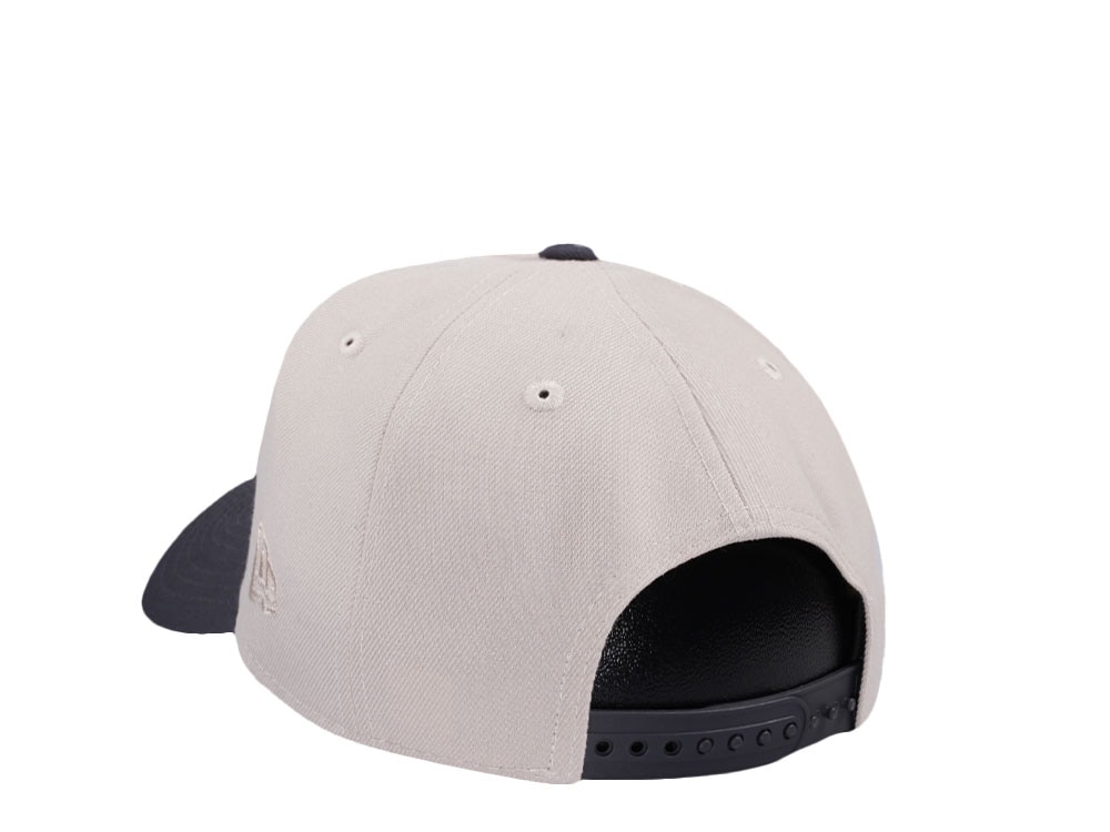 New Era Cleveland Guardians Progressive Field Stone Metallic Two Tone Edition 9Forty A Frame Snapback Cap