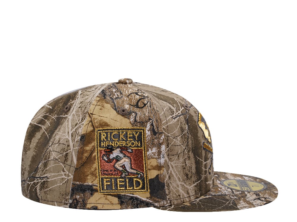 New Era Oakland Athletics Rickey Henderson Realtree Prime Edition 59Fifty Fitted Cap