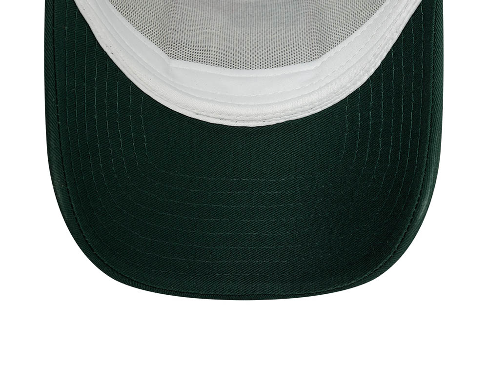 New Era California Patch Green Trucker A Frame Snapback Cap