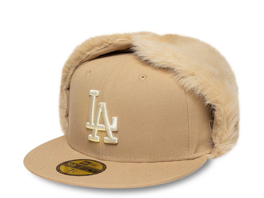 New Era Los Angeles Dodgers World Series 1981 Camel Prime Edition 59Fifty Dogear Fitted Cap