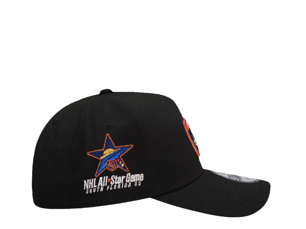 New Era Florida Panthers All Star Game 2003 Black Metallic Edition 9Forty A Frame Snapback Cap
