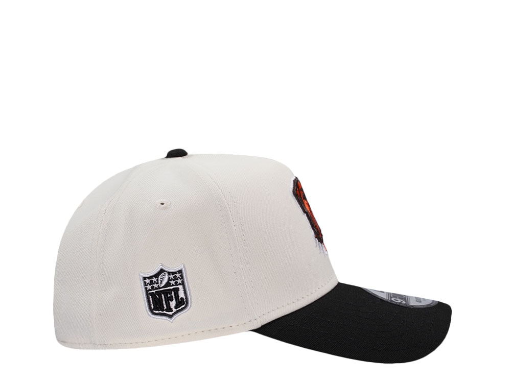 New Era Cleveland Browns Classic Chrome Two Tone Edition 9Forty A Frame Snapback Cap