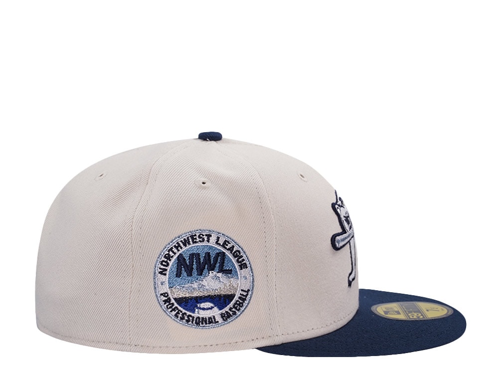 New Era Yakima Bears Northwest League  Stone Two Tone Edition 59Fifty Fitted Cap