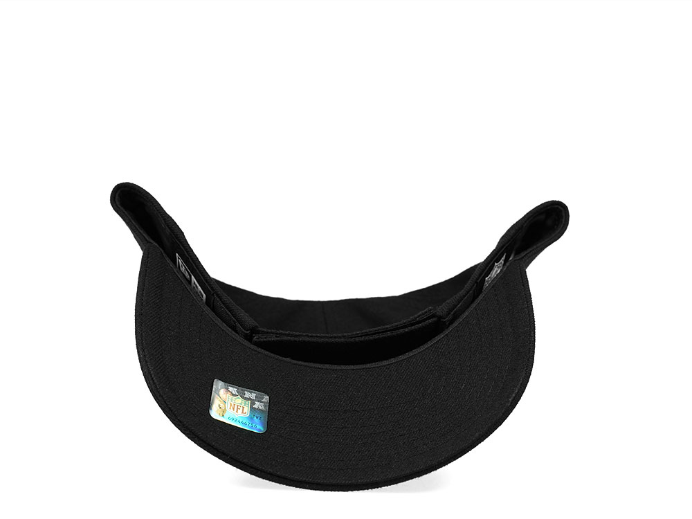 New Era Los Angeles Rams All Black 9Forty Strapback Cap